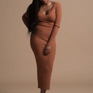 Fall Back Knit Dress